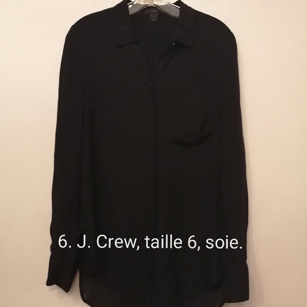 J.Crew 100 % silk blouse